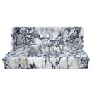 White Italian Calacatta Viola Marble Bathroom Sink With 20 Inch Backsplash