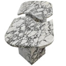 Calacatta Viola Marble Designer Coffee Table - Polished Set of 2