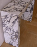 Calacatta Viola Marble Rectangular Console - Polished 12x40x30