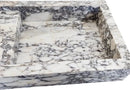 Handcrafted Calacatta Viola Marble Double Wall Sink 53 Inch