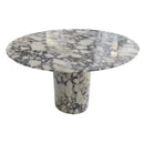 Calacatta Viola Marble Round Dining Table 48in - Handcrafted