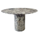 Calacatta Viola Marble Round Dining Table 48in - Handcrafted