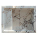 Calacatta Viola Natural Marble Wall-Mount Bathroom Sink 14x18