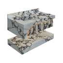 Custom Calacatta Viola Marble Wall Mount Bathroom Sink