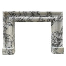 Calacatta Viola Marble Hand-carved Fireplace Mantel Polished - 61 x 52 inches