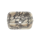 Custom Calacatta Viola Marble Rectangle Vessel Sink 12 X 18 White