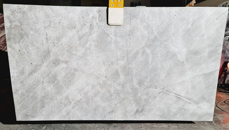 Caldia Gray Bookmatching Polished Marble Slab