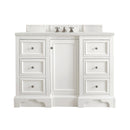 James Martin De Soto 48" Single Bathroom Vanity, Bright White