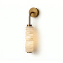 Calla Cylinder Alabaster Wall Lamp