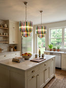 Prismatic Murano Colorful Chandelier