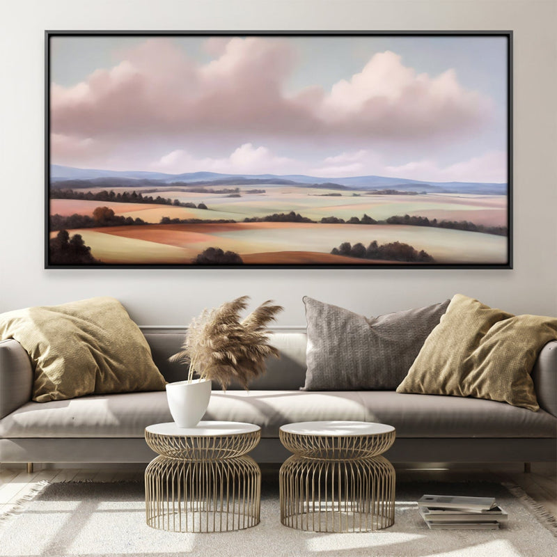 Calm Fields Canvas