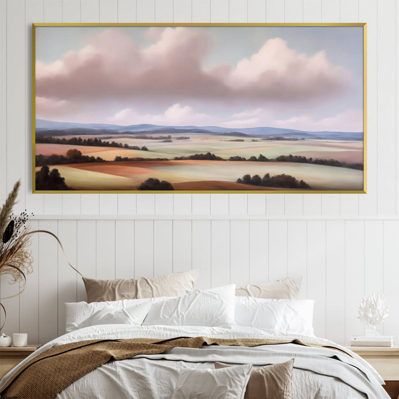 Calm Fields Canvas