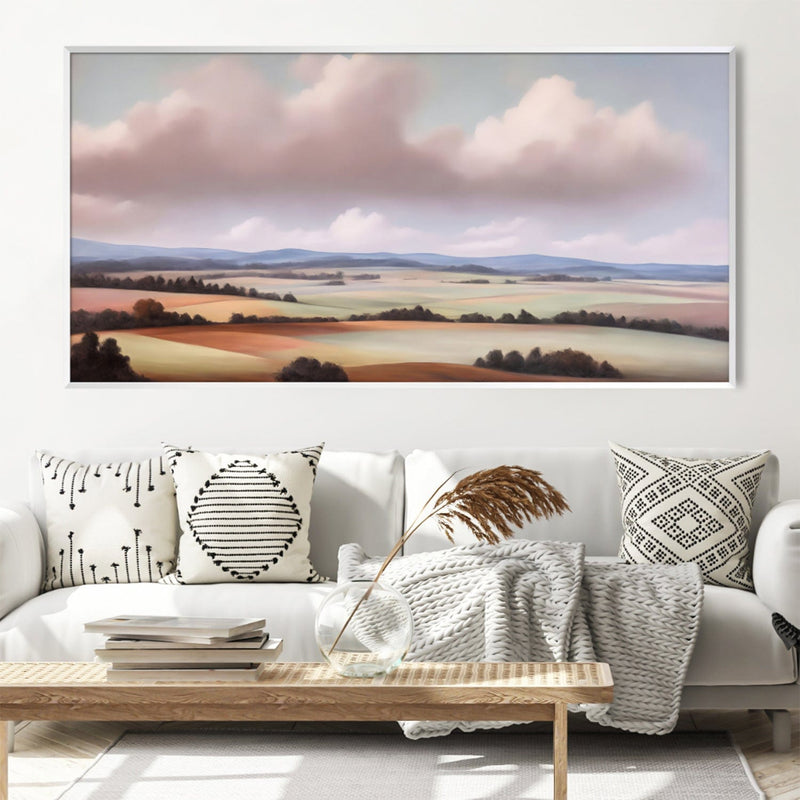 Calm Fields Canvas