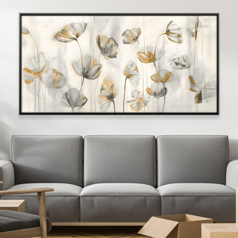 Calm Flowers Canvas