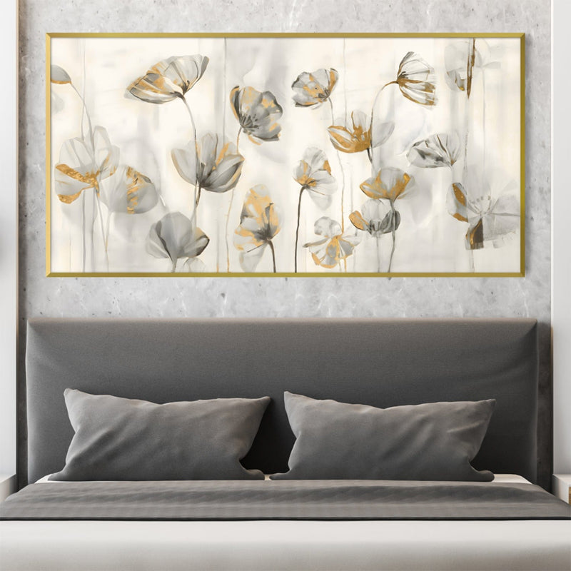 Calm Flowers Canvas