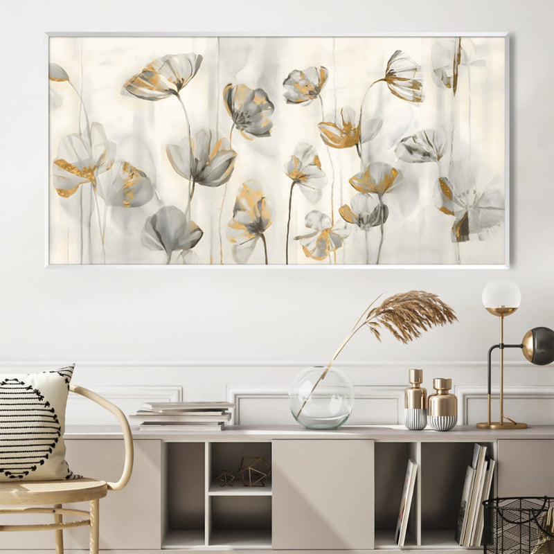 Calm Flowers Canvas