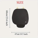 Camellia Flower Breathable Skidproof And Durable Car Seat Cushion