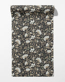 Camellia Study Wallpaper in Coal Cream Olive