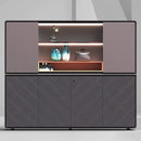 Lisse · Office Shelves w/ Integrated Lighting & Storage Cabinets by Arc Grove