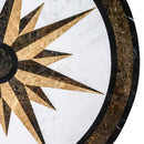 Campass Multi Finish Round Marble Medallions 36x36