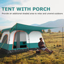 6-8 Person Camping Tent with Double Rooms and 2 Doors by LJGDeals