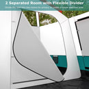 6-8 Person Camping Tent with Double Rooms and 2 Doors by LJGDeals