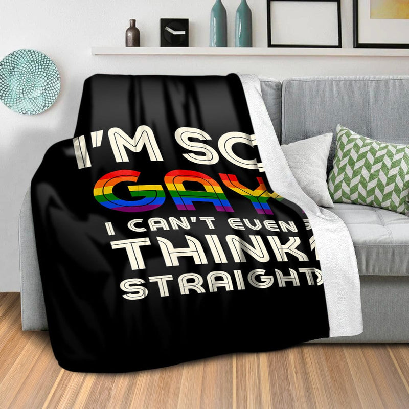 Can't Think Straight Blanket