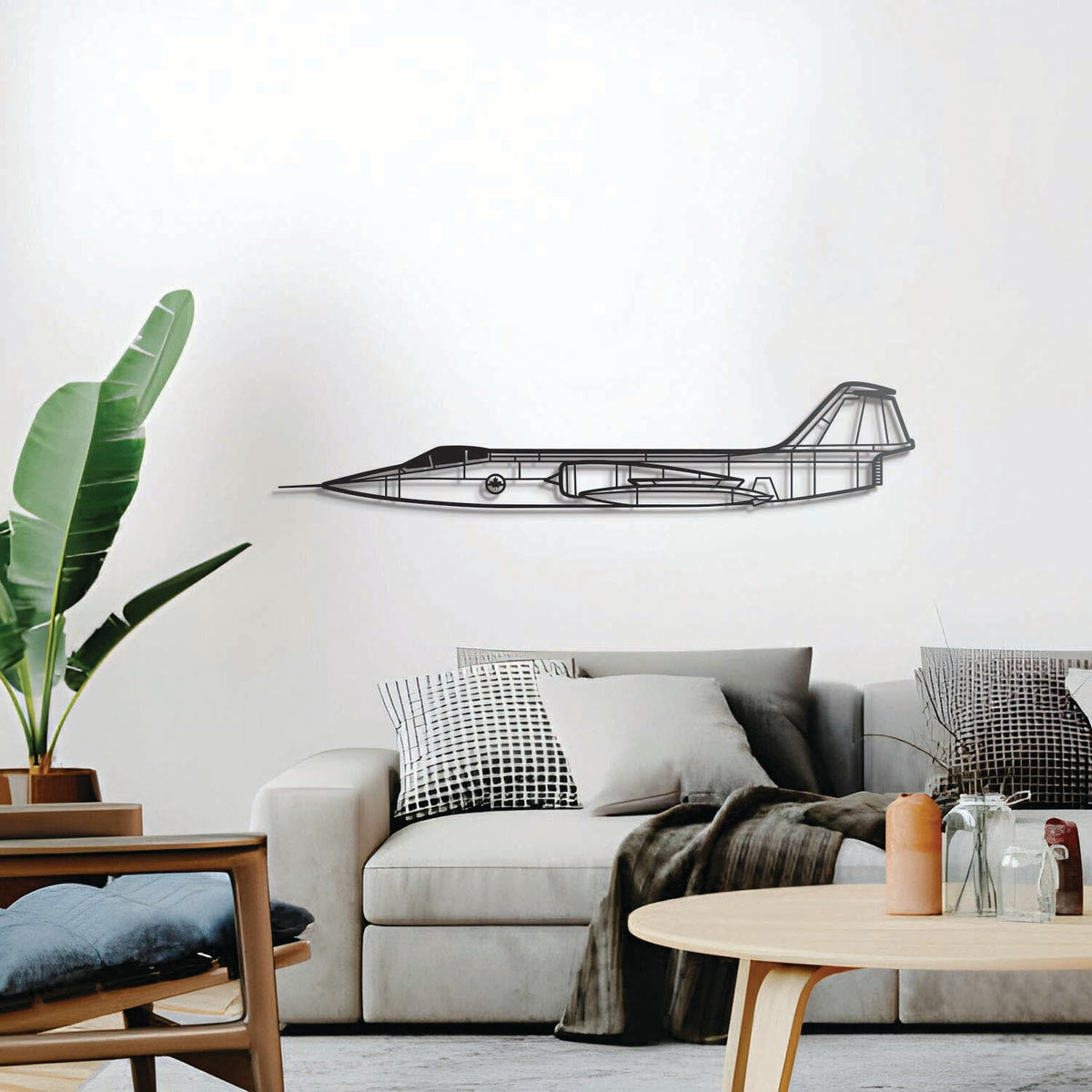 CF-104 Metal Aircraft Wall Art - NCP0416, photo 2 of 5