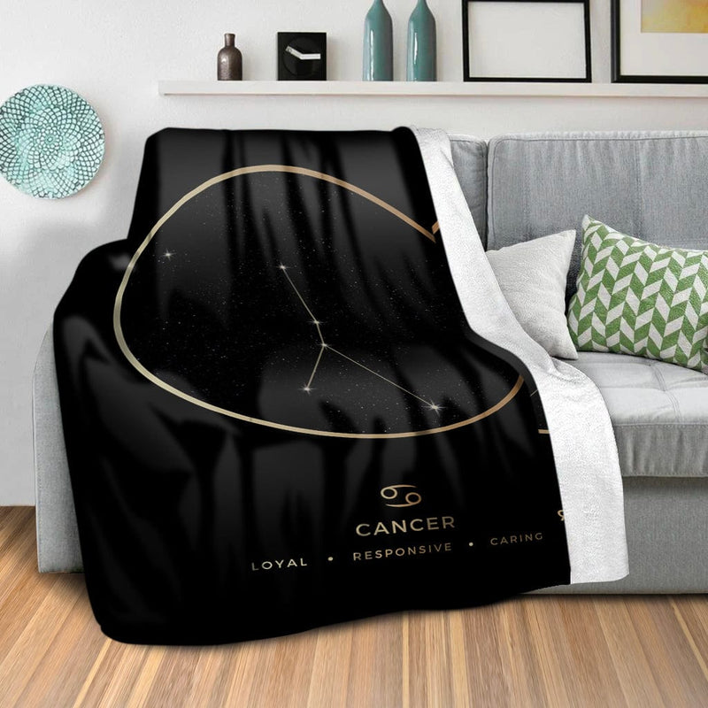 Cancer Traits Gold Blanket