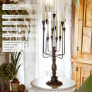 13 Taper Candle Black Iron Candelabra by Decor Steals