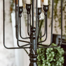 13 Taper Candle Black Iron Candelabra by Decor Steals