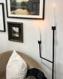 50 Inch Black Iron Floor Candelabra by Decor Steals