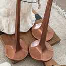 Copper Finish Cast Iron Taper Candle Holders, Set of Three by Decor Steals