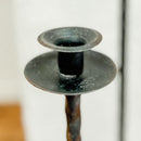 Tall Hand-Forged Cast Iron Floor Candle Holders, Set of 3 by Decor Steals