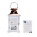 Memorial Lantern 12.5''H with Card Bereavement by JHY DESIGN