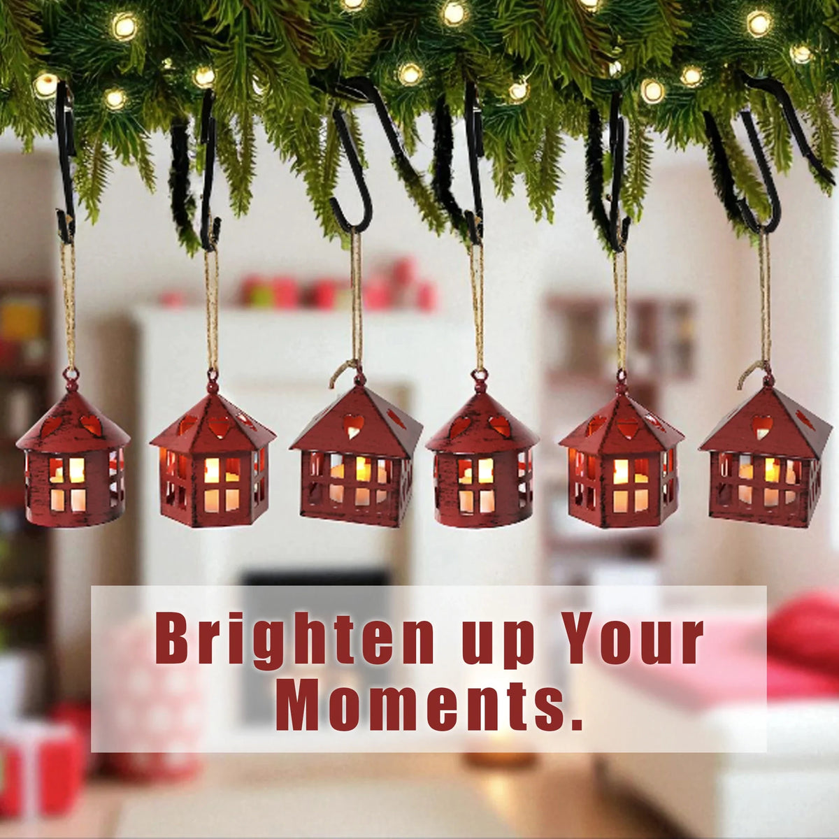 6 Pcs Small Centerpieces Candle Lanterns, photo 12 of 16