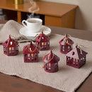 6 Pcs Small Centerpieces Candle Lanterns