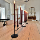 Matte Black 11-Taper Candle Holder by Decor Steals