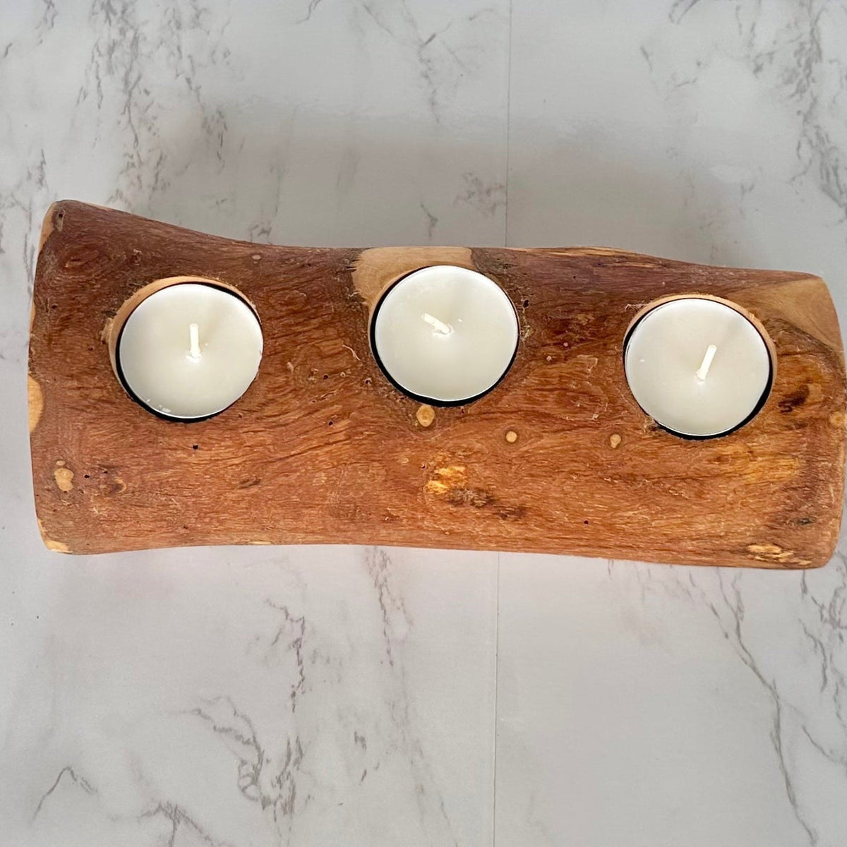 Olive Wood Candle Holder, photo 8 of 10