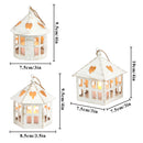 6 Pcs Small Centerpieces Candle Lanterns