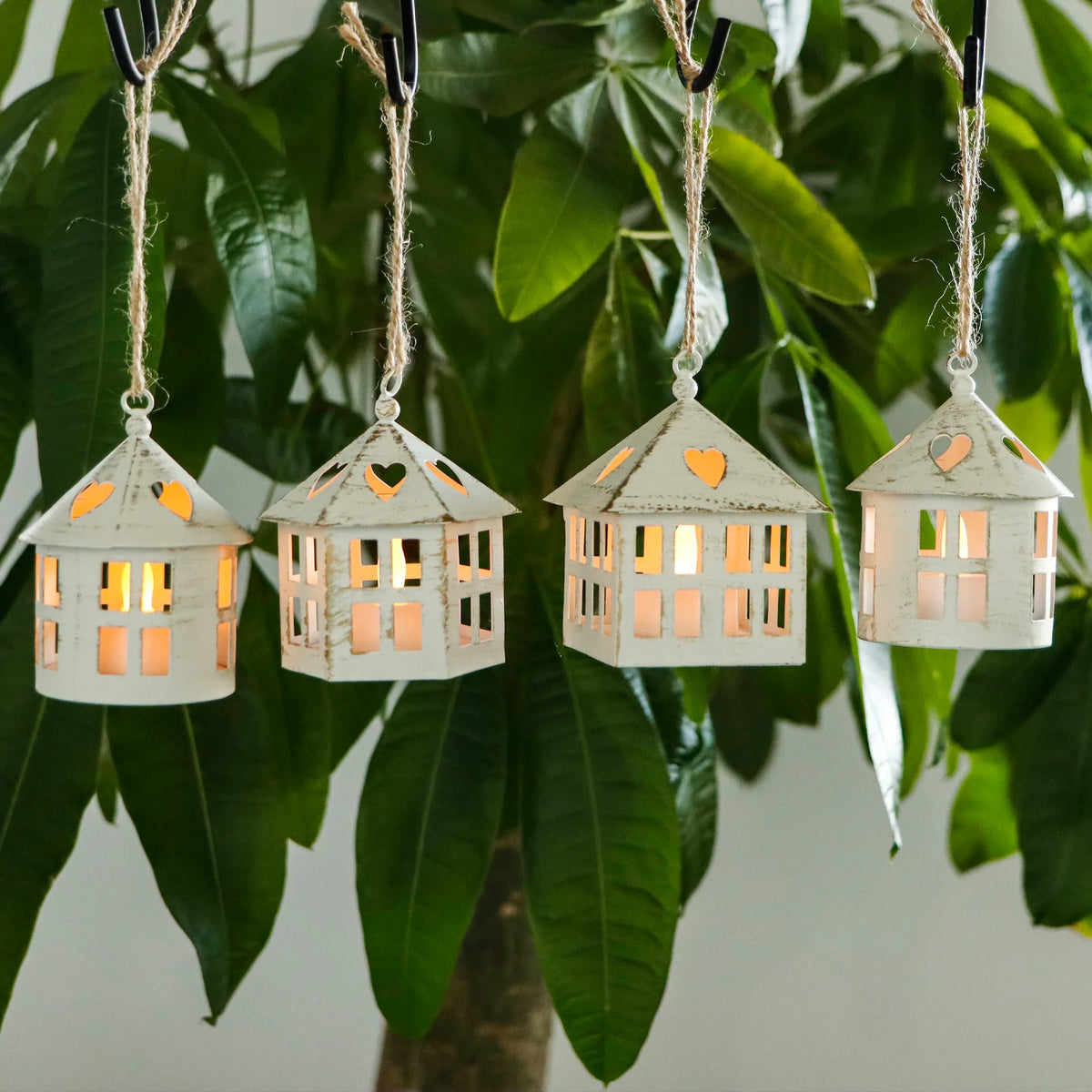 6 Pcs Small Centerpieces Candle Lanterns, photo 5 of 16