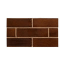 Canela Twist Glossy Glazed Terracotta Tiles 2 1/8x7 1/2