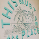 This Must Be The Place Canvas Flag