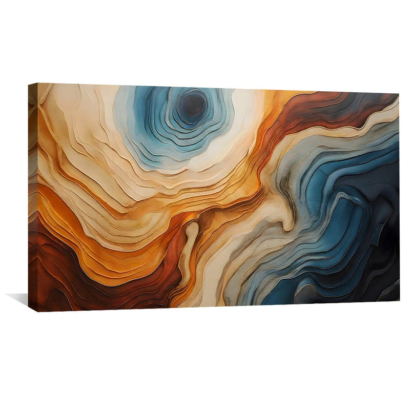 Canyon Abstract Canvas