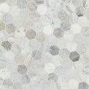 MSI Capri Blue 2" Hexagon Mosaic Tile
