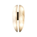 Capsule Alabaster Veil Leather Wall Light