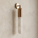 Capsule Linear Alabaster Wall Sconce
