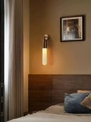 Capsule Linear Alabaster Wall Sconce