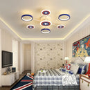GobekUsa LED Ceiling Light for Kid's Room Chandelier Bedroom Decorative Lamp