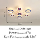 GobekUsa LED Ceiling Light for Kid's Room Chandelier Bedroom Decorative Lamp